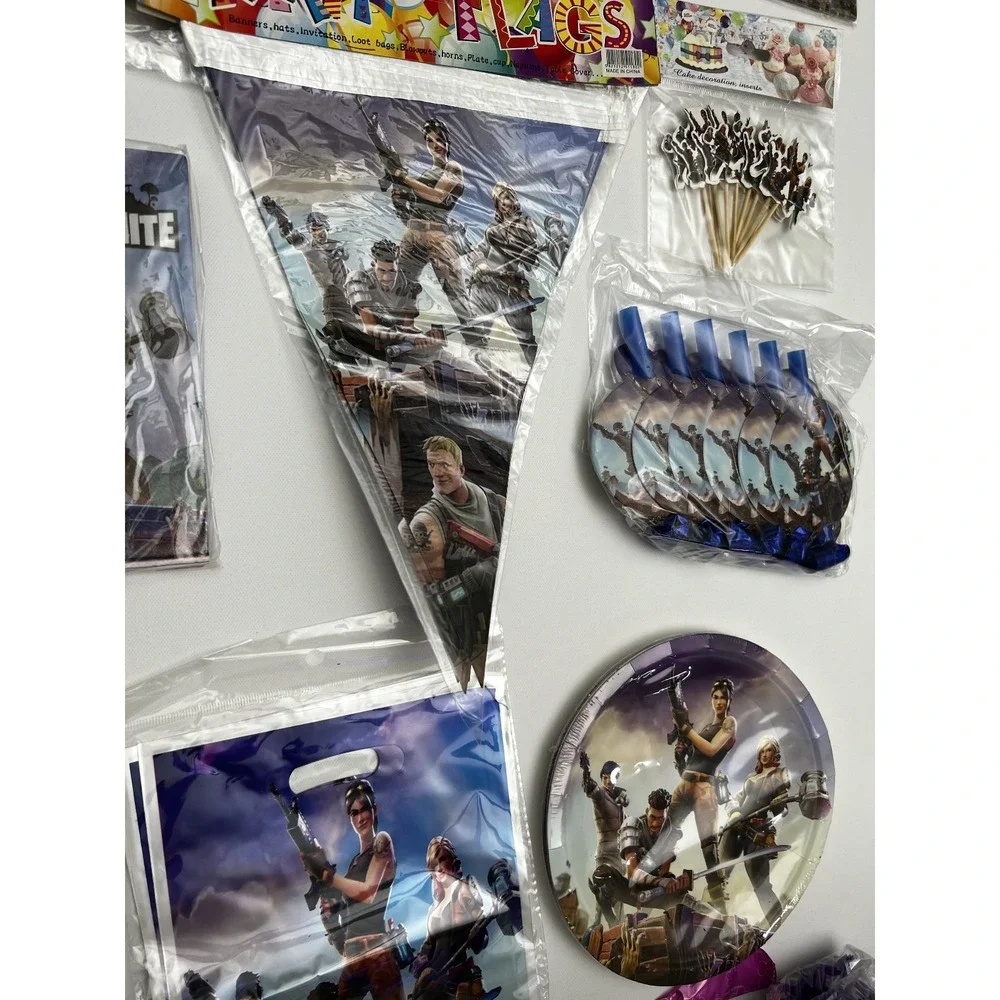 Fortnite Party Celebration Kit for 6.‎ NEW